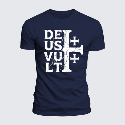 Luxe Mercerized Cotton Tee - Deus Vult