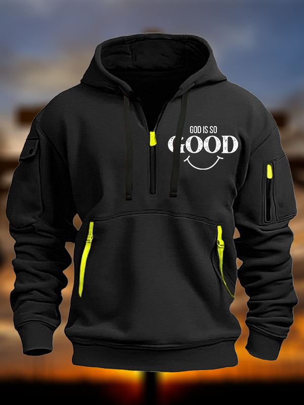 God Is So Good Jesus God Christian Zipper Hoodies