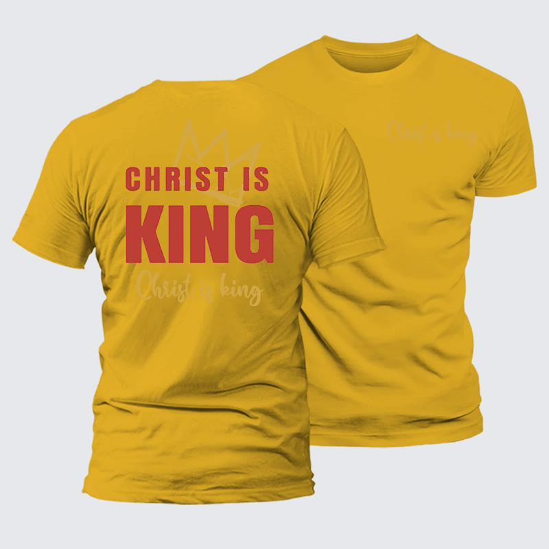 Luxe Mercerized Cotton Tee - Christ Is King