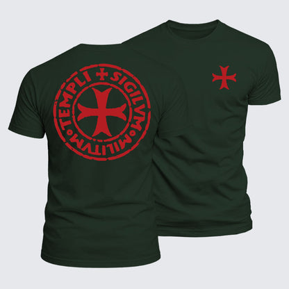 Luxe Mercerized Cotton Tee - Knights Templar