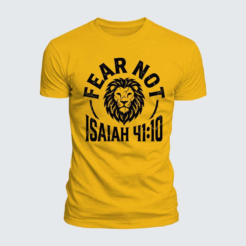 Luxe Mercerized Cotton Tee - Fear Not Isaiah 41:10