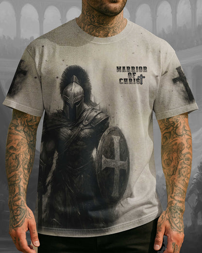 A Child Of God A Man Of Faith A Warrior Of Christ T-Shirt