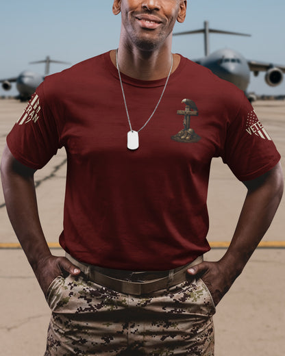 Veteran By Duty All Over Print T-Shirt