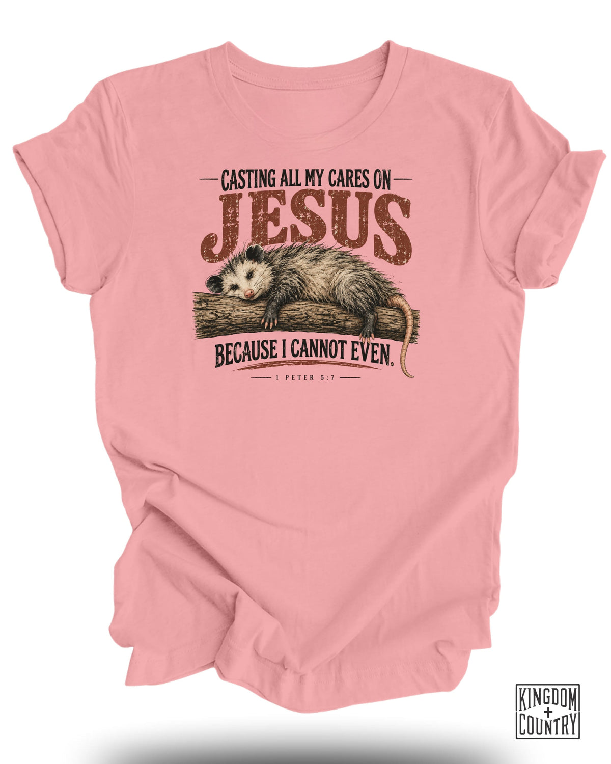 Casting All My Cares on Jesus T-Shirt