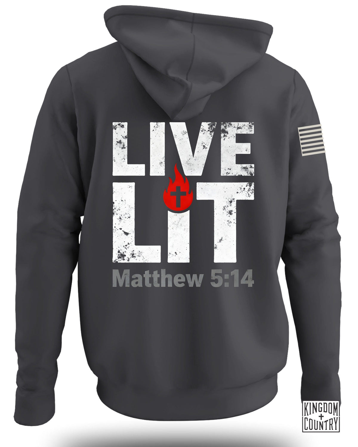 Live Lit Matthew 5:14 Hoodie