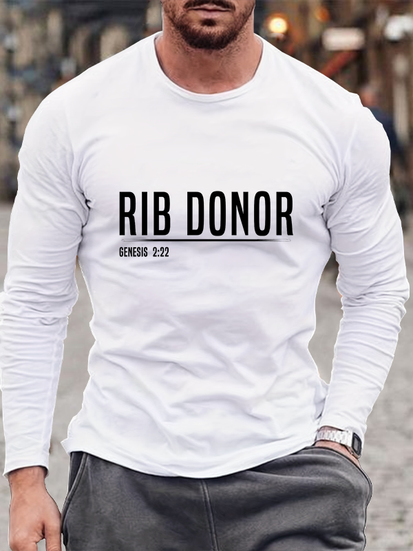 Rib Donor Long Sleeve T-Shirt