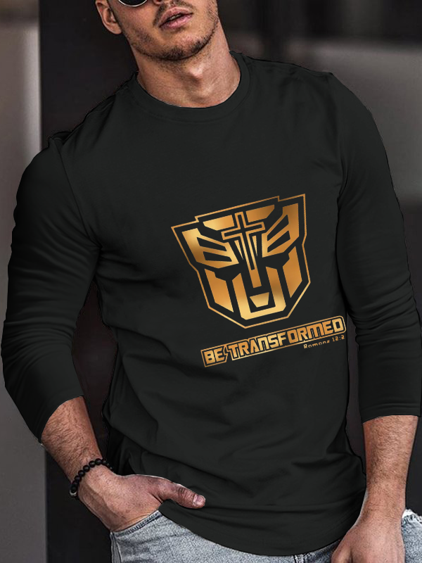 Be Transformed Christian Long Sleeve T-Shirt