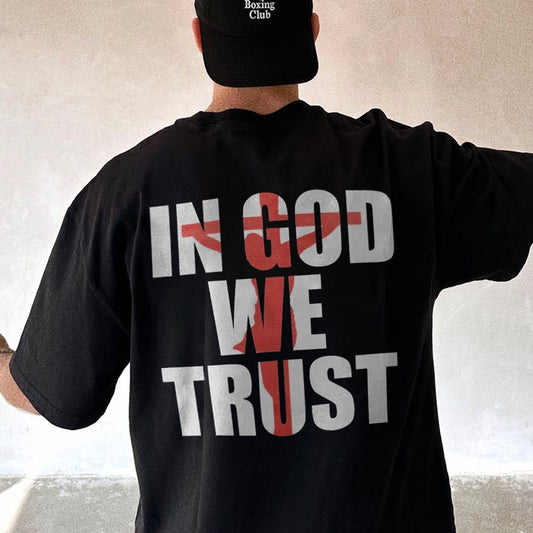 In God We Trust Printed Men's T-shirt