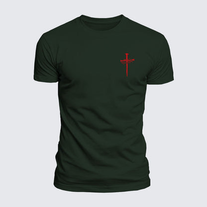 Luxe Mercerized Cotton Tee - Red Cross