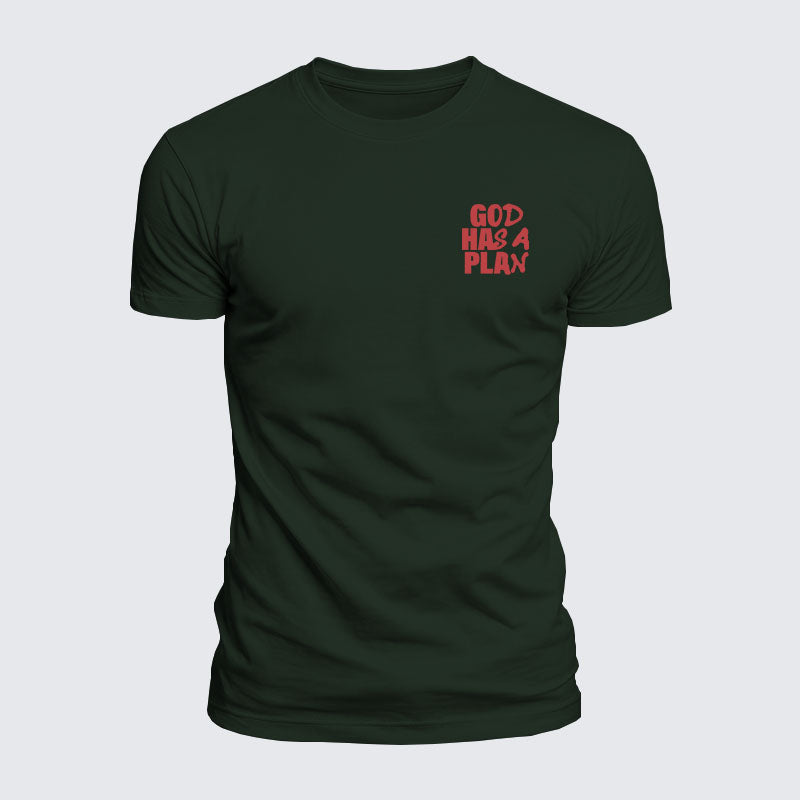Luxe Mercerized Cotton Tee - God Has A Plan