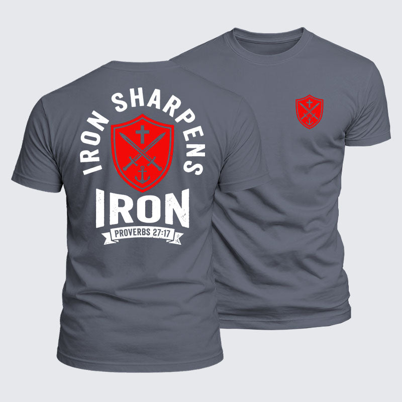 Luxe Mercerized Cotton Tee - Iron Sharpens Iron