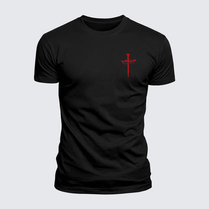 Luxe Mercerized Cotton Tee - Red Cross