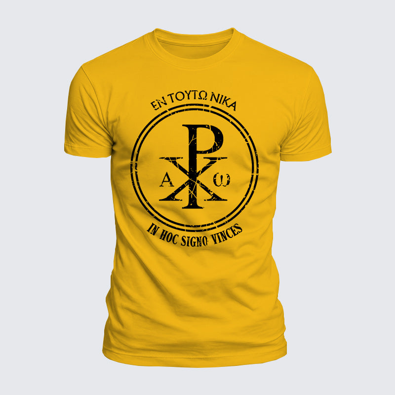 Luxe Mercerized Cotton Tee - In This Sign Conquer