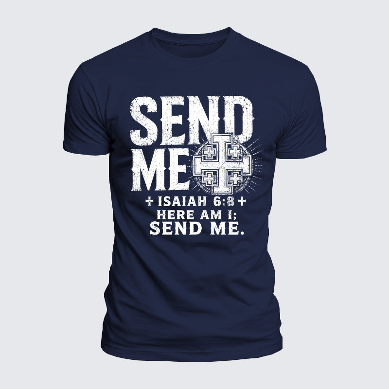 Luxe Mercerized Cotton Tee -  Send Me