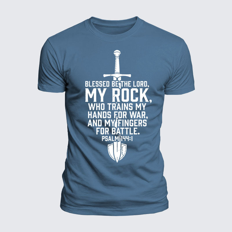 Luxe Mercerized Cotton Tee - Blessed Be The Lord