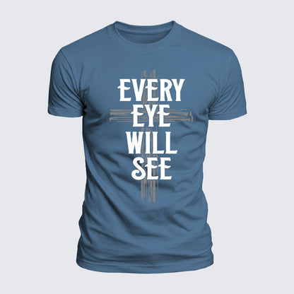 Luxe Mercerized Cotton Tee -  Every Eye Will See