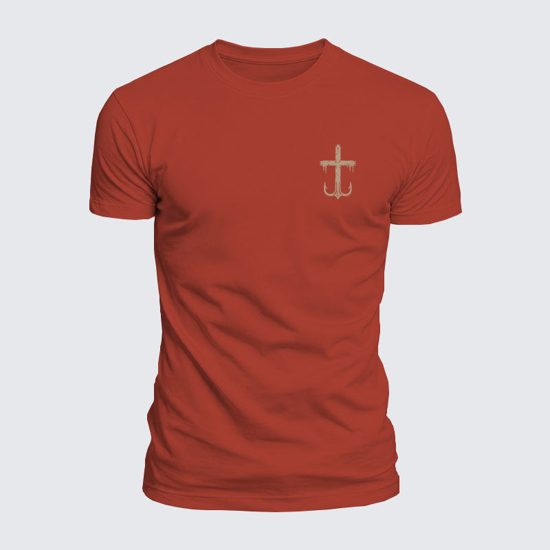 Luxe Mercerized Cotton Tee - Cross