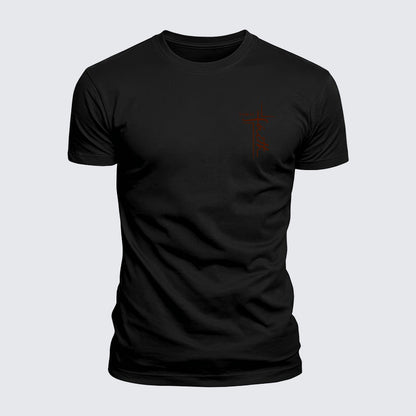 Luxe Mercerized Cotton Tee - Faith 2 Cor 5:7