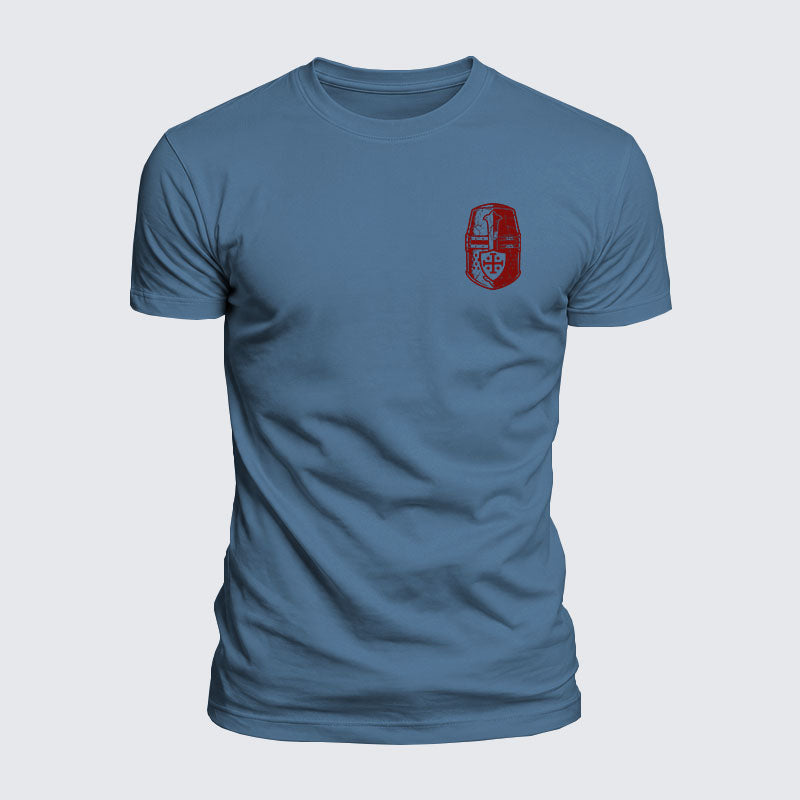 Luxe Mercerized Cotton Tee - Deus Vult