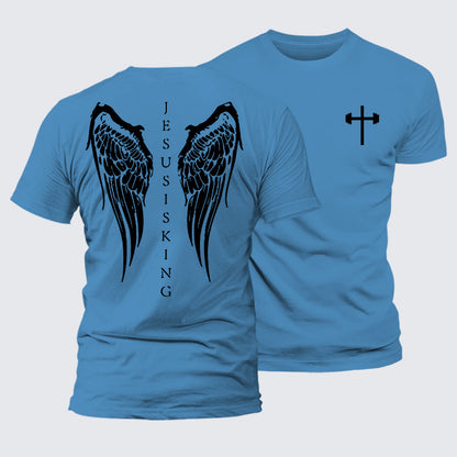 Luxe Mercerized Cotton Tee - Jesus Is King