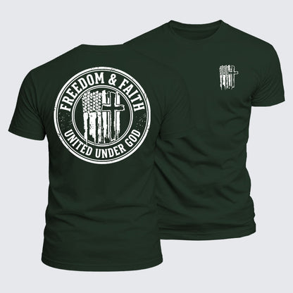 Luxe Mercerized Cotton Tee - Freedom