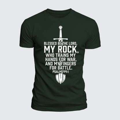 Luxe Mercerized Cotton Tee - Blessed Be The Lord