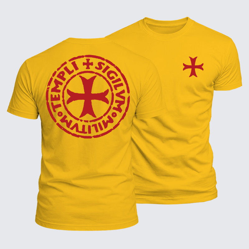 Luxe Mercerized Cotton Tee - Knights Templar
