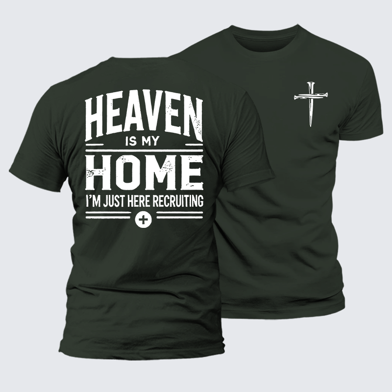 Luxe Mercerized Cotton Tee - Heaven Is My Home