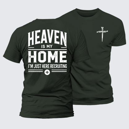 Luxe Mercerized Cotton Tee - Heaven Is My Home