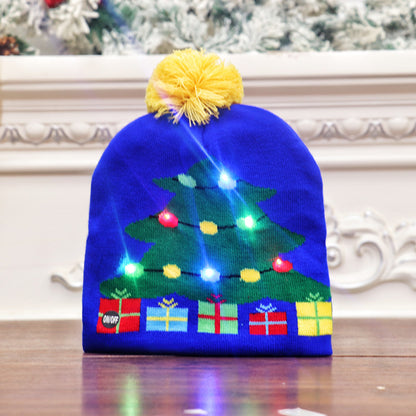 Christmas Party Casual LED Emits Light Christmas Hat