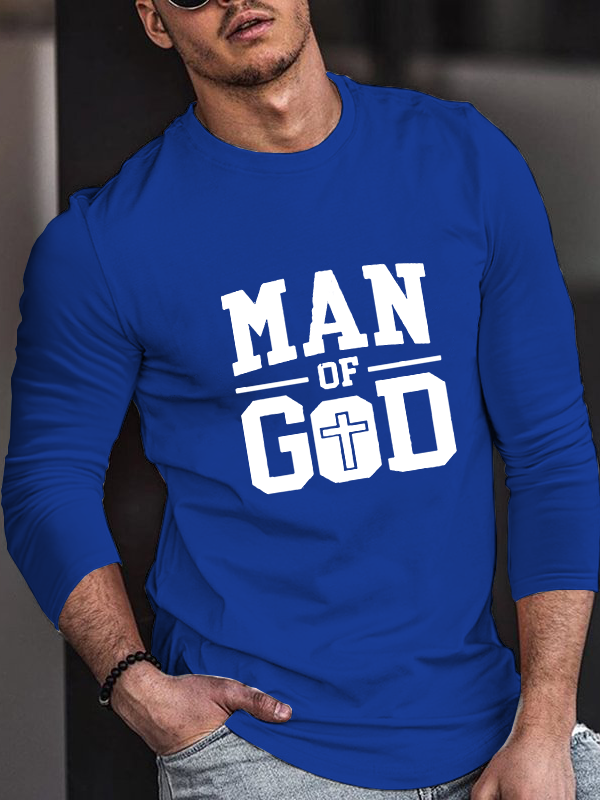 Man Of God Long Sleeve T-Shirt