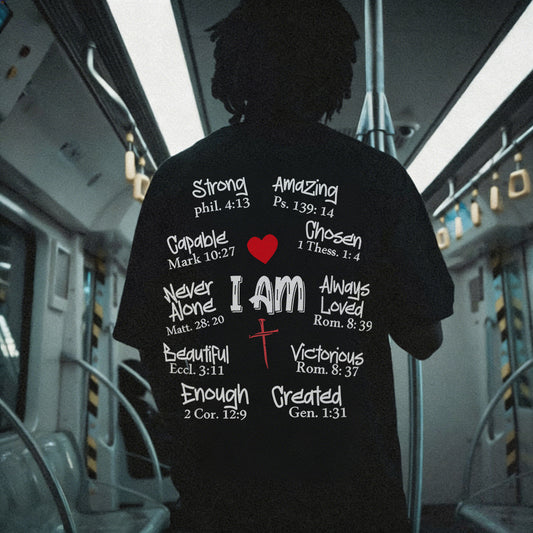 I Am Printed Men's T-shirt