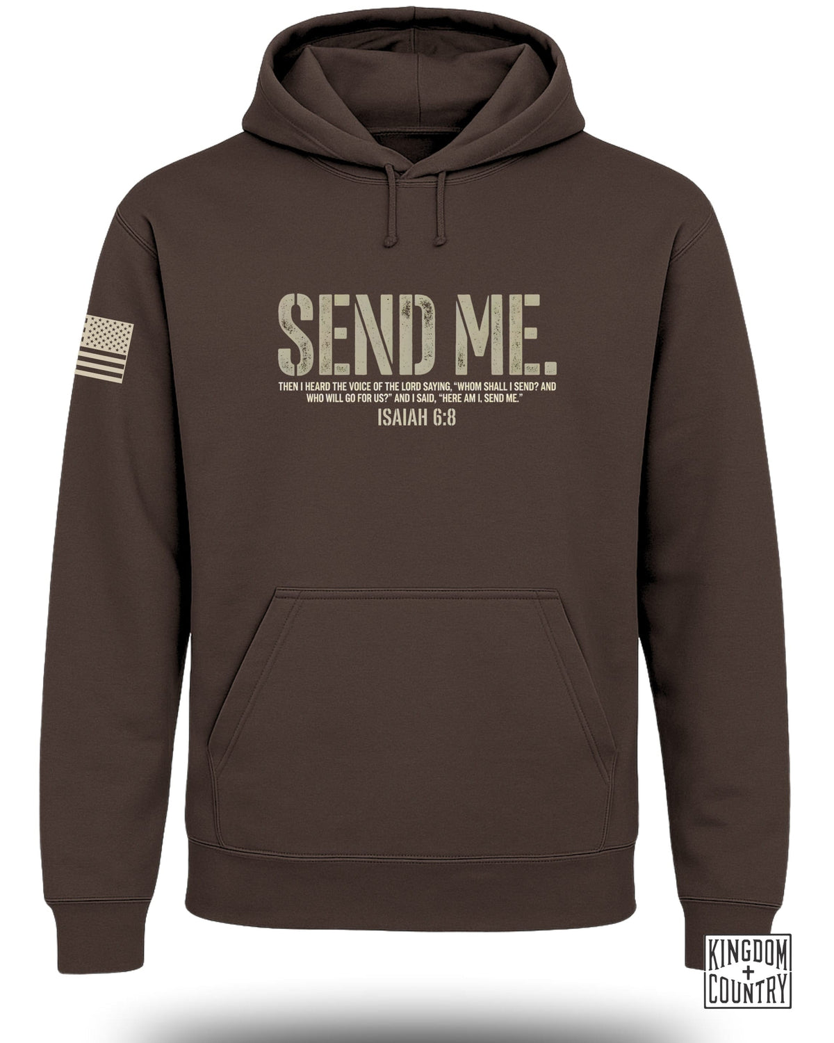 Send Me Isaiah 6:8 Christian Hoodie