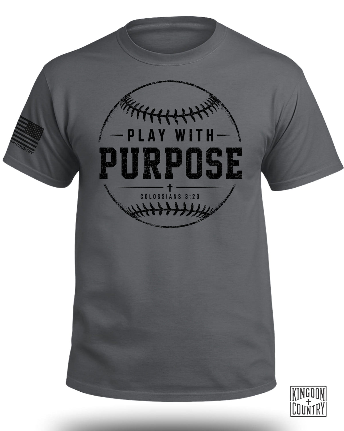 Play with Purpose - Baseball T-Shirt