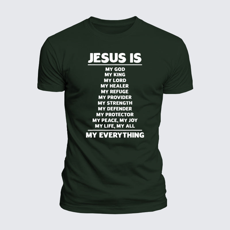 Luxe Mercerized Cotton Tee - Jesus Is My