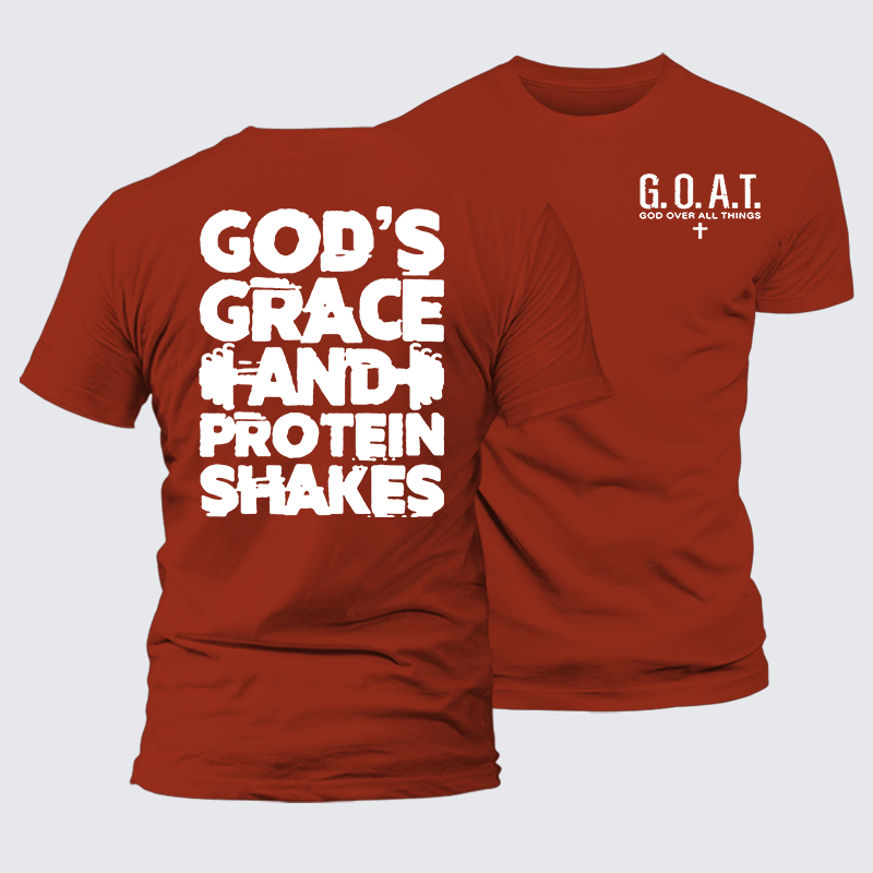 Luxe Mercerized Cotton Tee - Gym Faith
