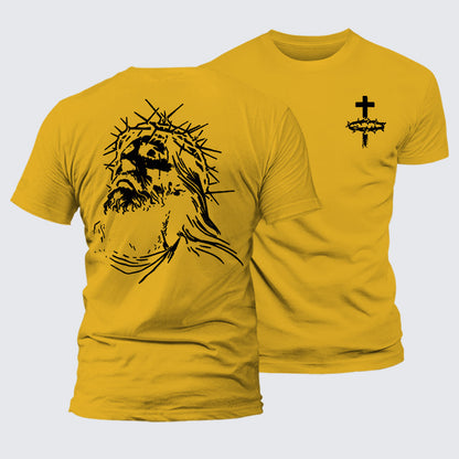 Luxe Mercerized Cotton Tee - Vintage Crown of Thorns