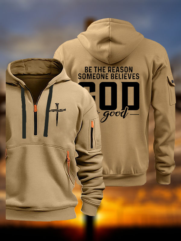 The Reason Someone Believes God Is Good Jesus God Christian Zipper Hoodies