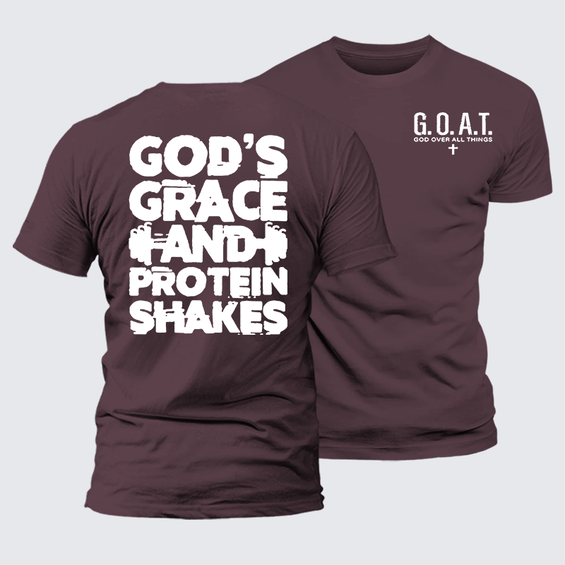 Luxe Mercerized Cotton Tee - Gym Faith
