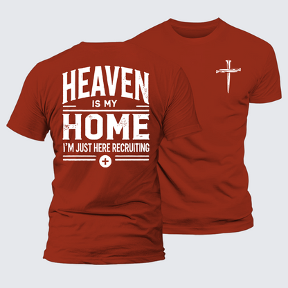 Luxe Mercerized Cotton Tee - Heaven Is My Home