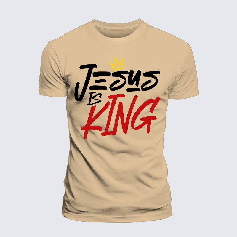 Luxe Mercerized Cotton Tee - Jesus Is King
