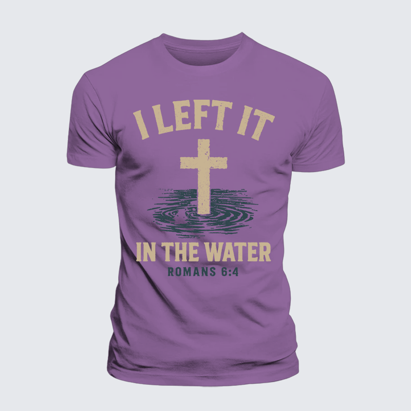 Luxe Mercerized Cotton Tee - I Left It In The Water