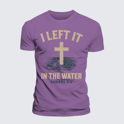 Luxe Mercerized Cotton Tee - I Left It In The Water