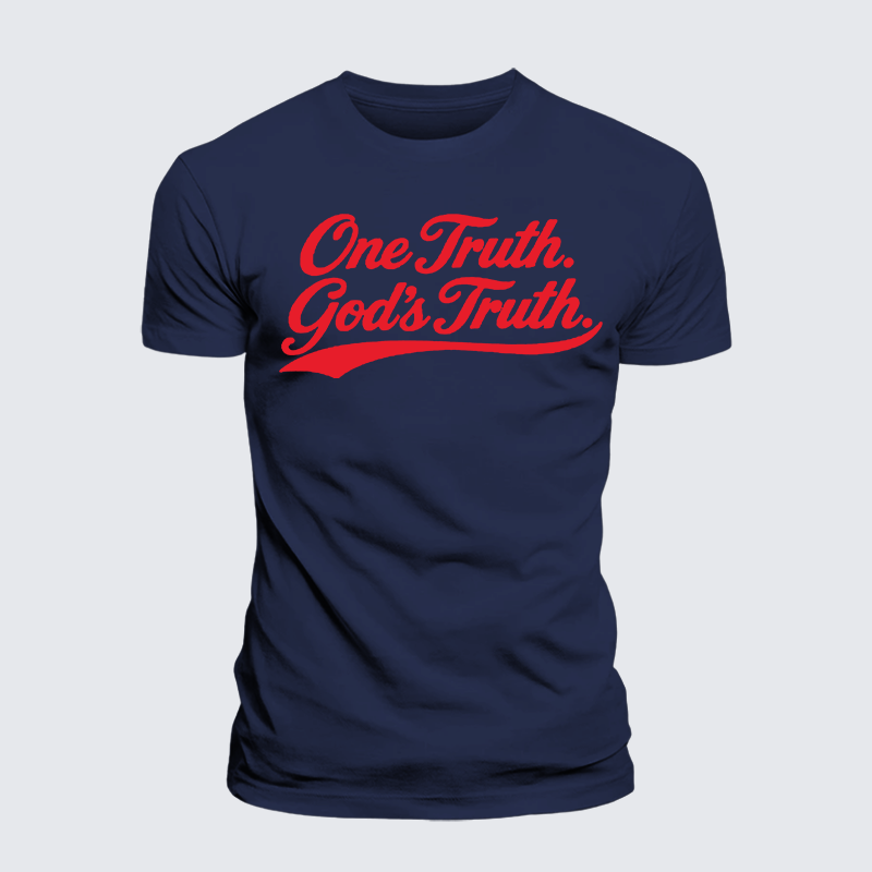 Luxe Mercerized Cotton Tee - One Truth God's Truth