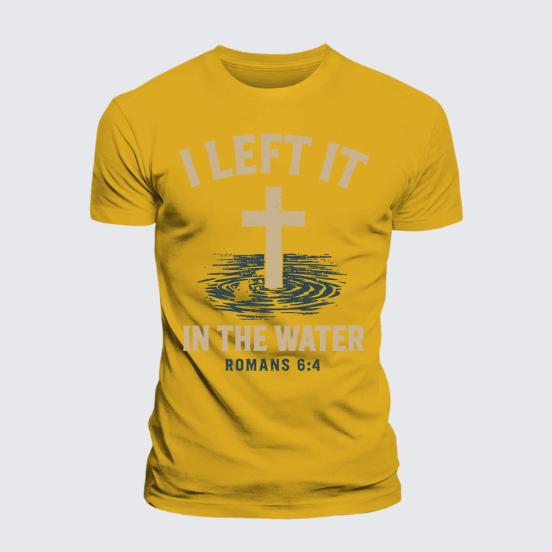 Luxe Mercerized Cotton Tee - I Left It In The Water