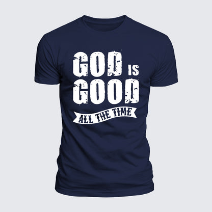 Luxe Mercerized Cotton Tee - God Is Good All The Time