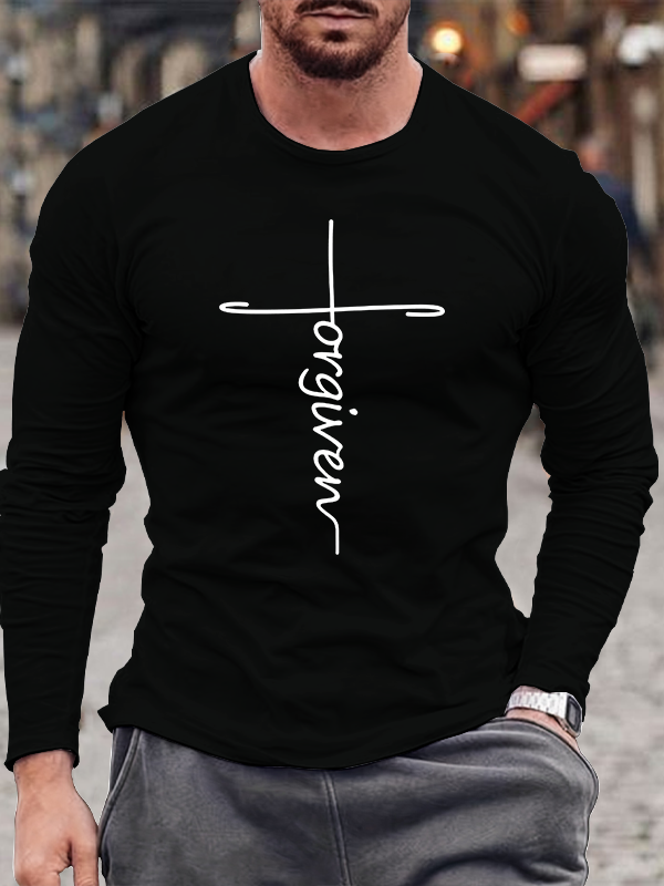 Cross Forgiven Long Sleeve T-shirt
