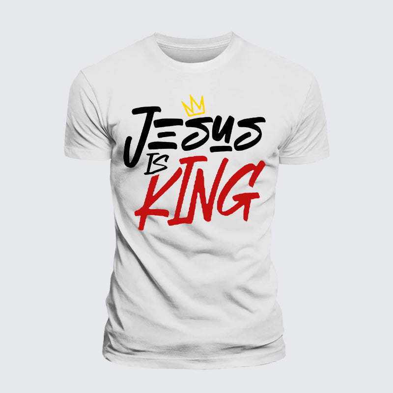 Luxe Mercerized Cotton Tee - Jesus Is King