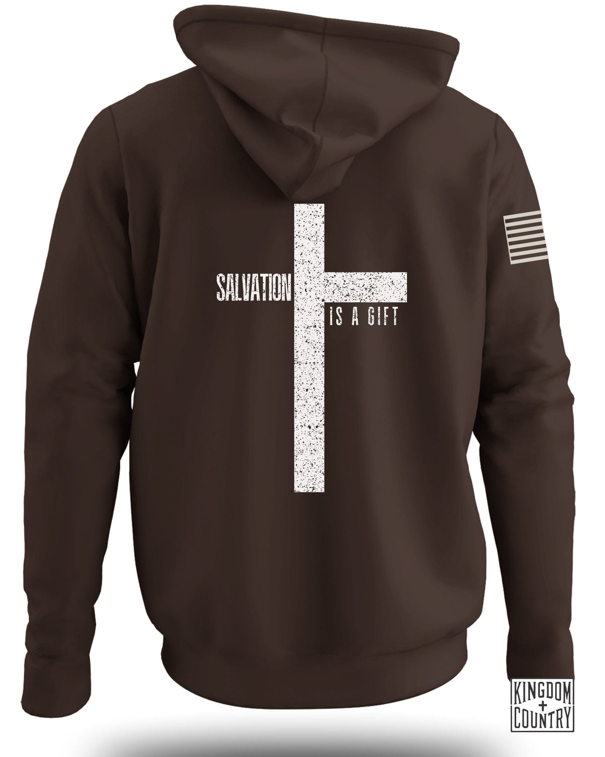 Salvation is a Gift Cross Hoodie