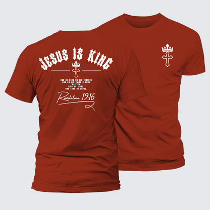 Luxe Mercerized Cotton Tee - Jesus Is King